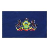 Pennsylvania Flag - Pole Hem