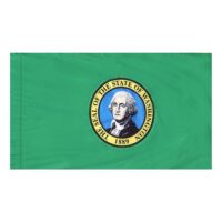 Washington Flag - Pole Hem