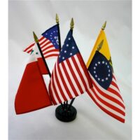 Colonial Series Flag Set #1 - Mounted