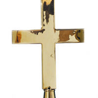 Church Cross - Brass