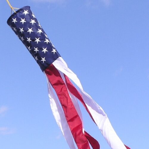 6 Stripe American Flag Windsock