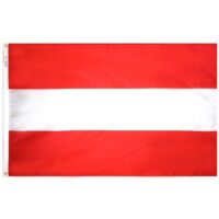 Austria Flag - Grommets