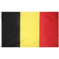 Belgium Flag - Grommets