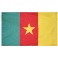 Cameroon Flag - Grommets