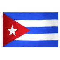 Cuba Flag - Grommets