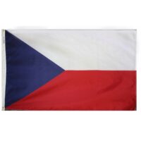 Czech Republic Flag - Grommets