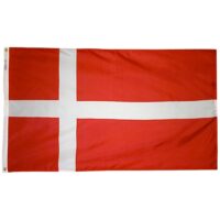 Denmark Flag - Grommets