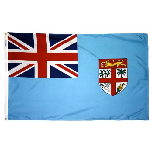 Nylon Fiji Flag Grommets Finish