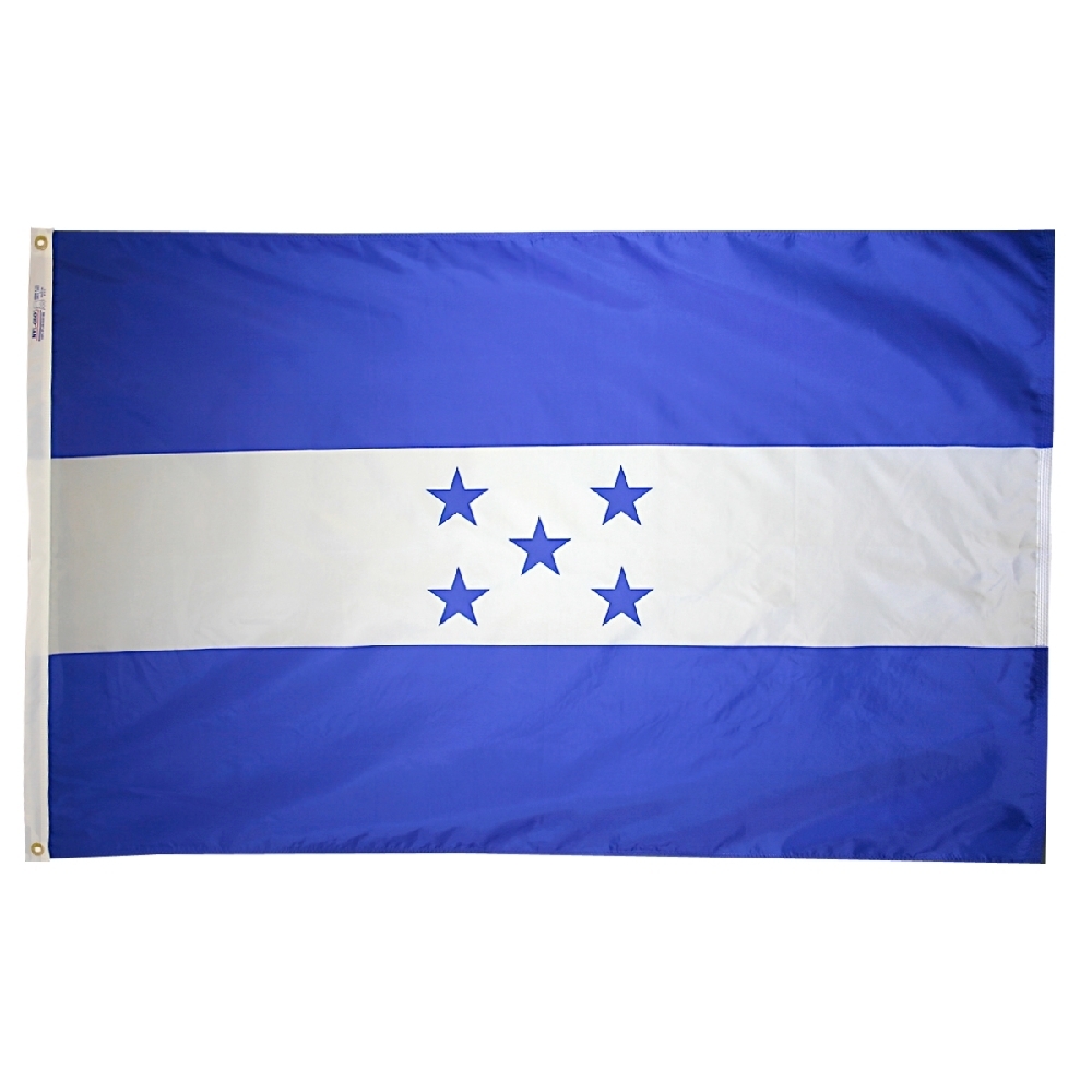 Honduras Flag - Grommets 2 Honduras Flag Grommets