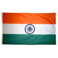 India Flag - Grommets
