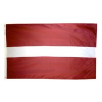 Latvia Flag - Grommets