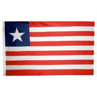 Liberia Flag - Grommets