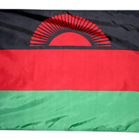 Malawi Flag - Grommets