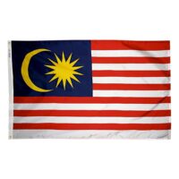 Malaysia Flag - Grommets