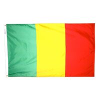 Mali Flag - Grommets