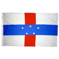 Netherlands Antilles Flag - Grommets