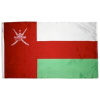 Oman Flag - Grommets
