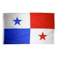 Panama Flag - Grommets