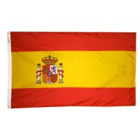 Spain Government Flag - Grommets