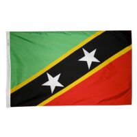 Saint Kitts and Nevis Flag - Grommets