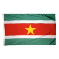 Suriname Flag - Grommets