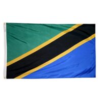Tanzania Flag - Grommets