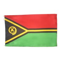 Vanuatu Flag - Grommets