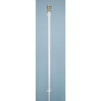 Tangle-Free Spinning Pole With Ball - Silver