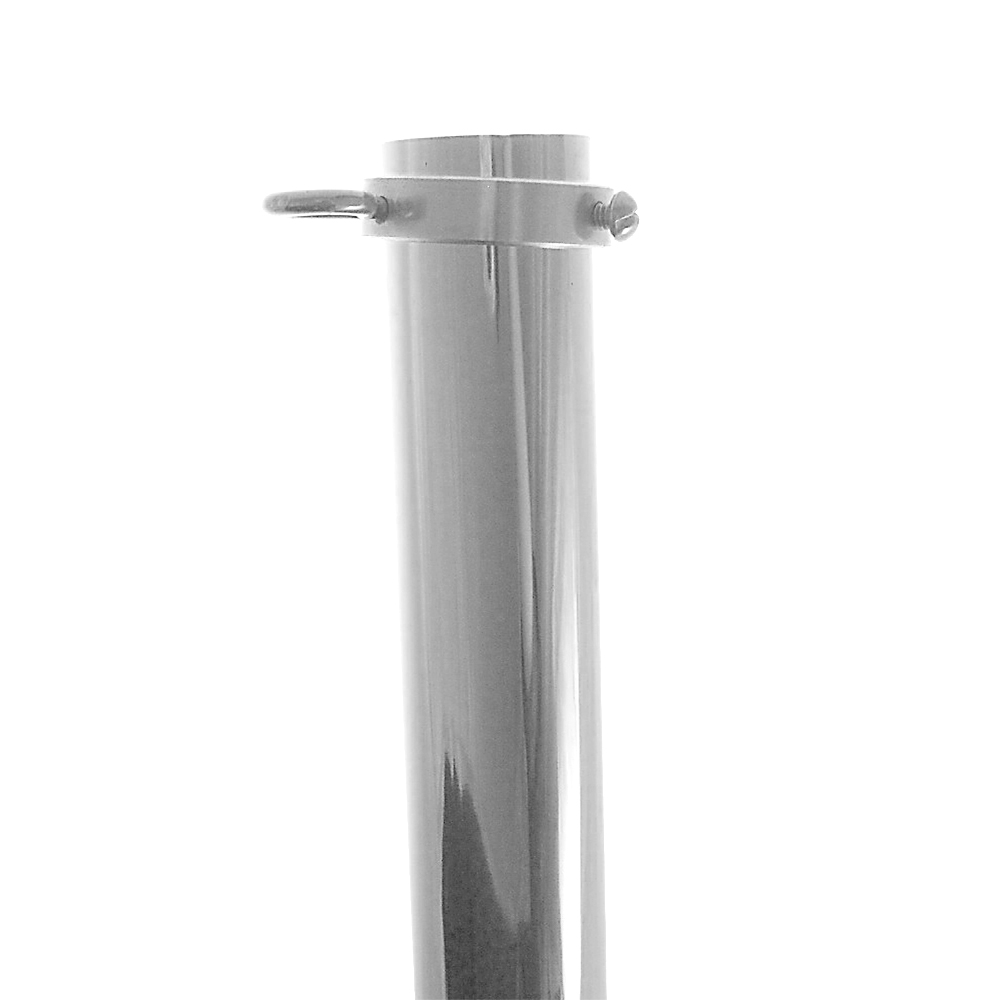 Aluminum Flagpole - Silver 2 Aluminum Flagpole Silver Indoor and Parade