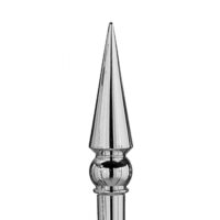 Round Spear - Chrome