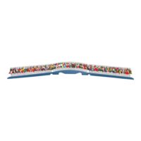 United Nations Miniature Flag Base Set - Blue Wood