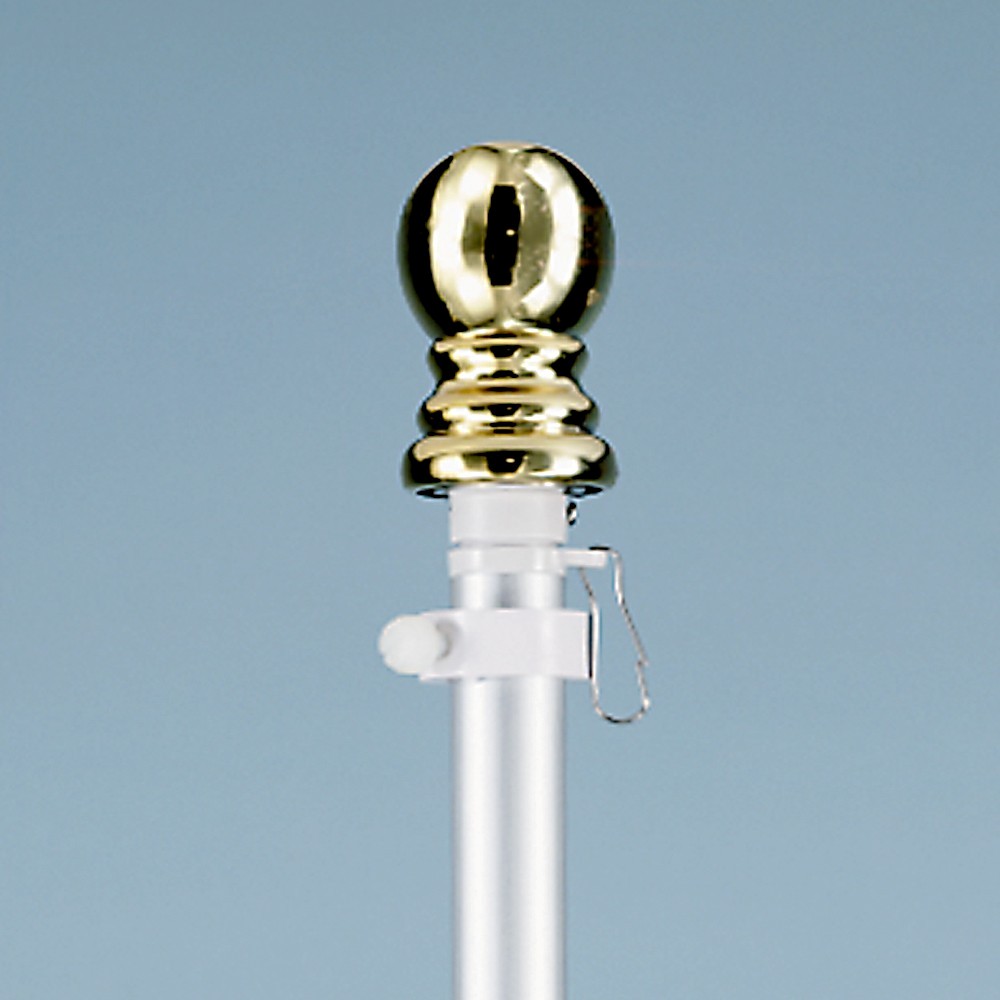 Spinning Pole Ball - Gold 2 Spinning Pole Ball Gold Finish