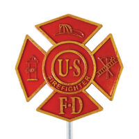 US Firefighter Grave Marker