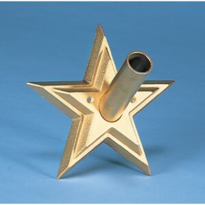 Aluminum Patriot Holder Gold Finish