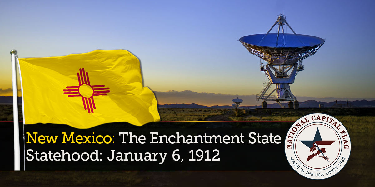New Mexico Statehood 5 New Mexico Statehood Flag History