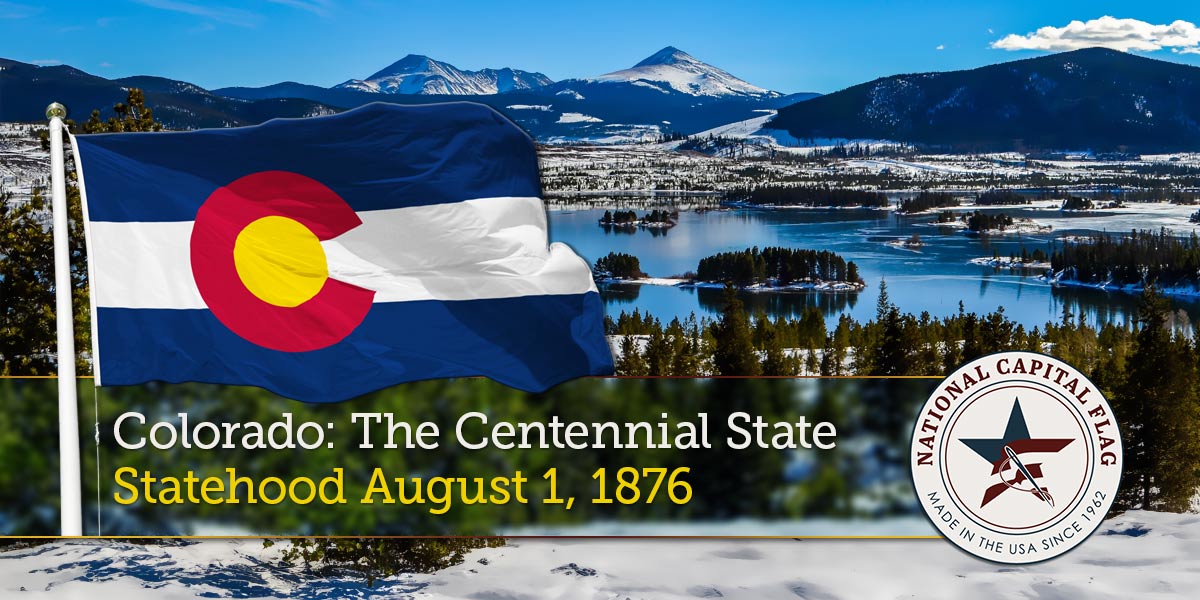 Shop All Flags 55 Colorado Statehood Web Featured