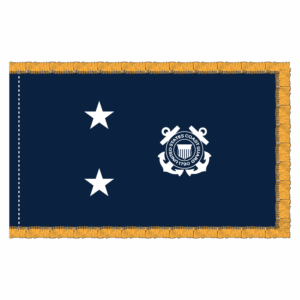 3x5 coast guard blue two star phf