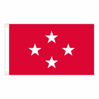 USMC 4 Star General Officer Flag - Grommets