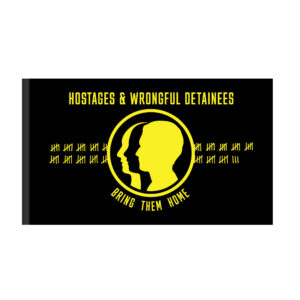 Hostages and Wrongful Detainees Flag Pole Hem Finish