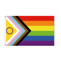 Intersex-Inclusive Progress Flag - Grommets