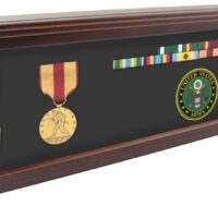 Medal Display Case - Cherry