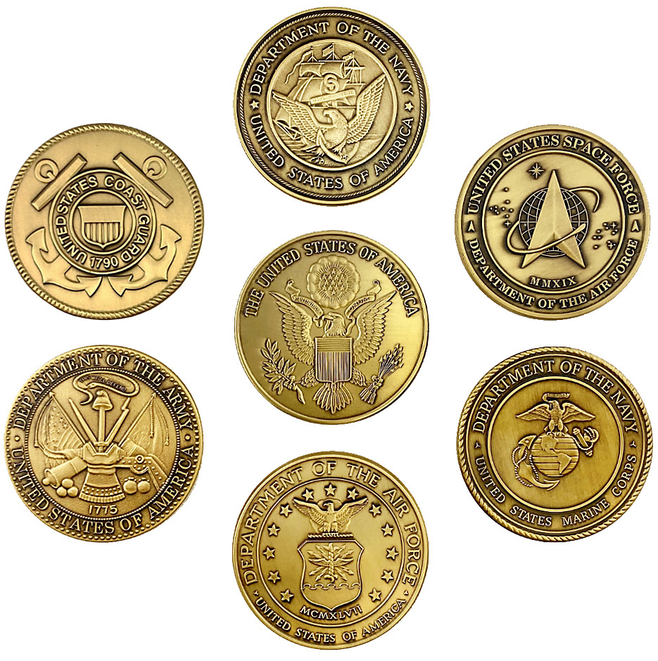 Navy Challenge Coin 3 Navy Challenge Coin - Image 2