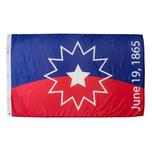 Juneteenth Flag Grommets Finish