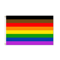 Philadelphia Pride Flag - Grommets