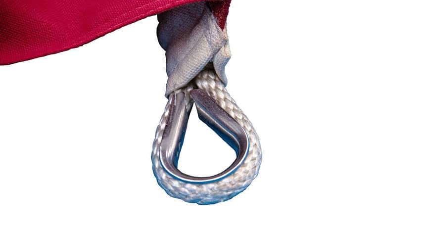 Rope Thimble Pole Attachment Rope Thimble Pole Attachment