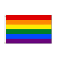 Traditional Pride Flag - Grommets