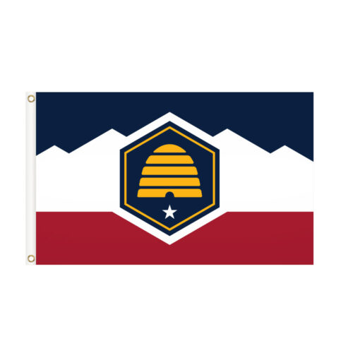 Utah Flag Grommets Finish