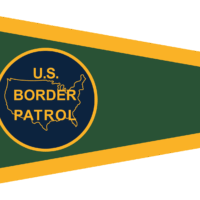 U.S. Border Patrol Pennant