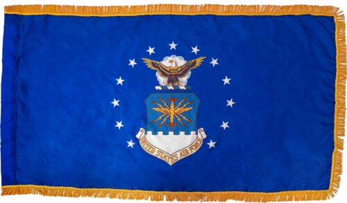US Air Force Flag Fringe Finish